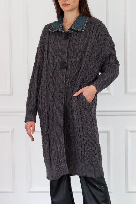 جاكيت صوف طوي